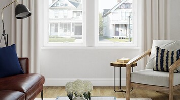 thoughtful placement of windows